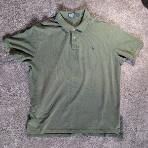 Vintage Early 2000s Polo Ralph Lauren Classic Fit Polo• XXL • Sun-Kissed Fading